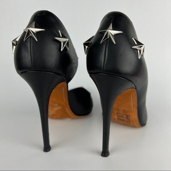 Givenchy Star Studded Leather D’Orsay Pumps - Picture 6 of 7